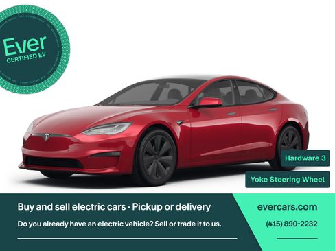 Used 2022 Tesla Model S AWD/4WD image 1