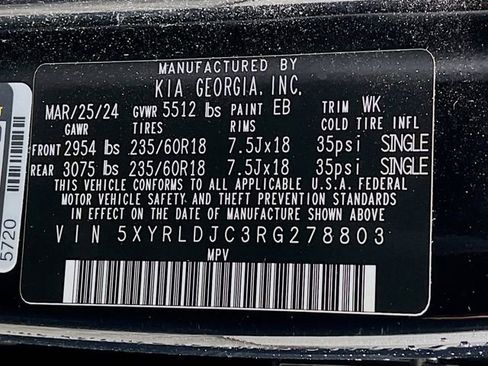 Used 2024 Kia Sorento S w/ Panoramic Sunroof Package AWD/4WD image 11