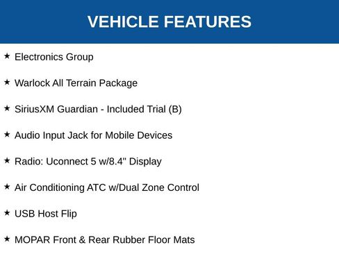 Used 2022 RAM 1500 Classic Warlock w/ Electronics Group AWD/4WD image 6