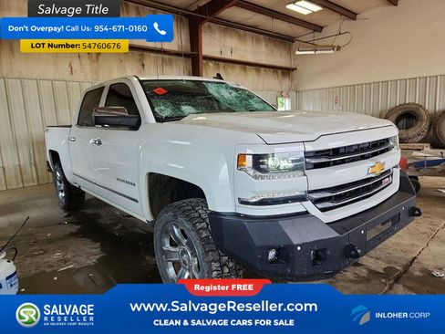 Used 2017 Chevrolet Silverado 1500 LTZ Z71 w/ LTZ Plus Package AWD/4WD image 5