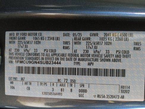 Used 2025 Ford Escape Active AWD/4WD image 33