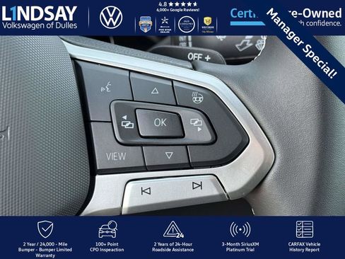 Certified 2024 Volkswagen Atlas Cross Sport SEL image 21