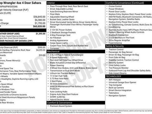 Used 2023 Jeep Wrangler Sahara 4xe w/ Cold Weather Group image 12