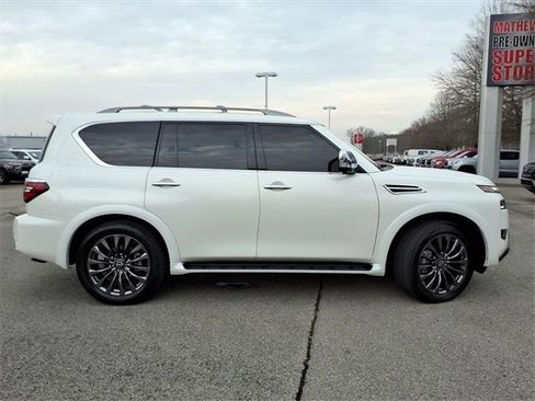 Certified 2024 Nissan Armada Platinum w/ Captain's Chairs Package image 2