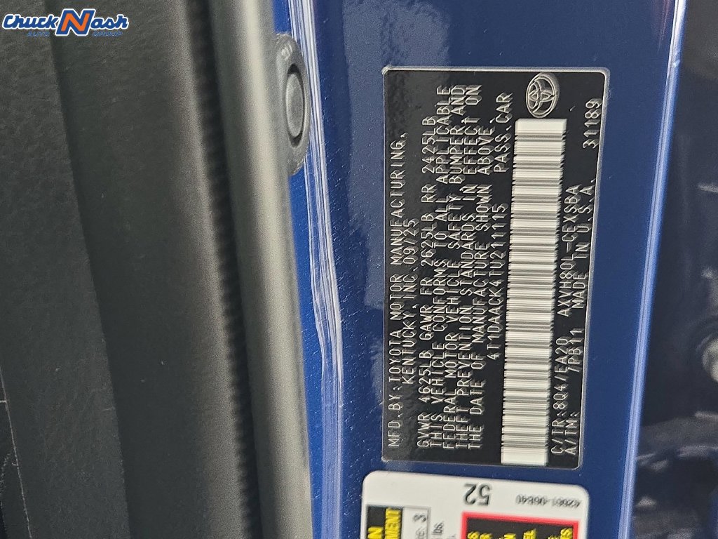 Used 2026 Toyota Camry SE FWD image 38