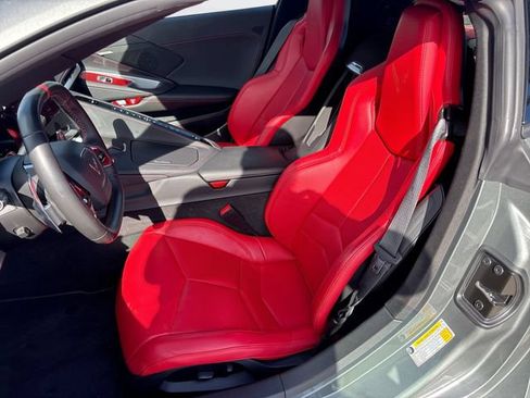 Used 2022 Chevrolet Corvette Stingray Coupe w/ Chrome Exterior Badge Package RWD image 11
