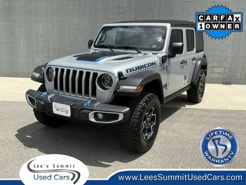 Used 2023 Jeep Wrangler Unlimited Rubicon 4xe w/ Cold Weather Group AWD/4WD image 1