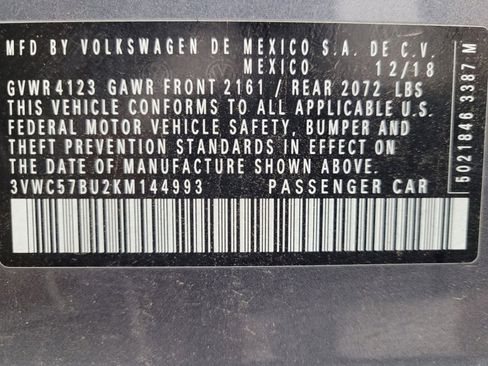 Used 2019 Volkswagen Jetta S FWD image 33