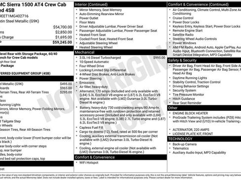 Used 2021 GMC Sierra 1500 AT4 image 39