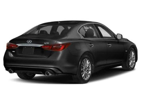Used 2021 INFINITI Q50 Luxe w/ Seat & Sound Package AWD/4WD image 2