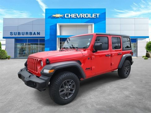 Used 2023 Jeep Wrangler Sport image 2