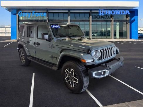 Used 2026 Jeep Wrangler Unlimited Sahara AWD/4WD image 1