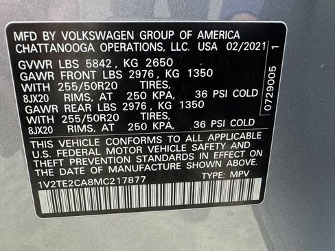 Used 2021 Volkswagen Atlas Cross Sport SEL Premium image 30