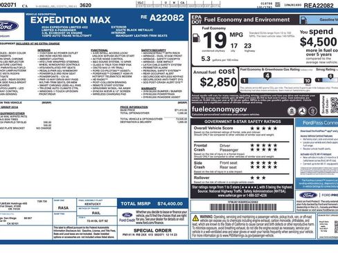 Used 2024 Ford Expedition Max Limited image 1