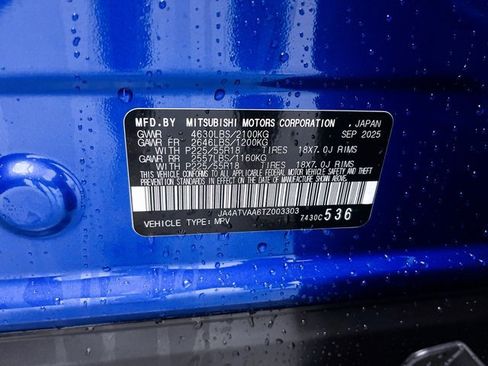 New 2026 Mitsubishi Eclipse Cross LE image 27