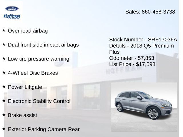 Used 2018 Audi Q5 2.0T Premium Plus AWD/4WD image 20