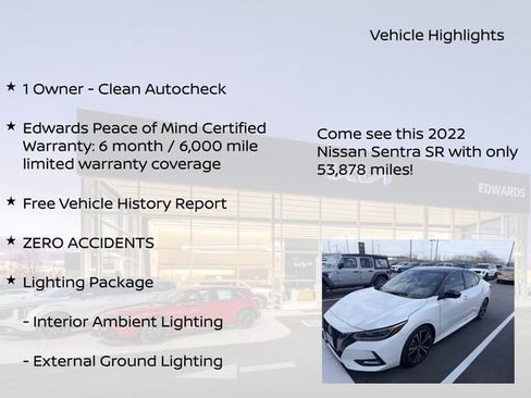 Used 2022 Nissan Sentra SR w/ SR Premium Package image 4