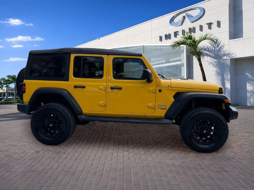 Used 2018 Jeep Wrangler Unlimited Sport S AWD/4WD image 8