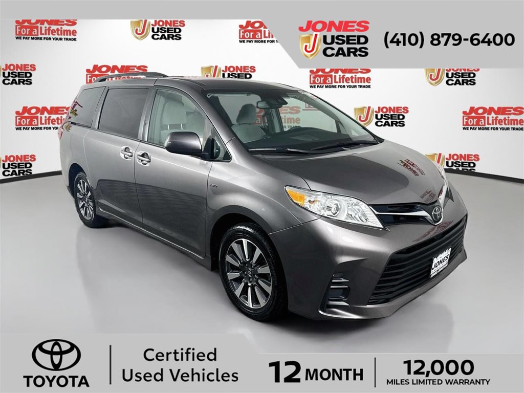 Certified 2019 Toyota Sienna LE AWD/4WD image 1