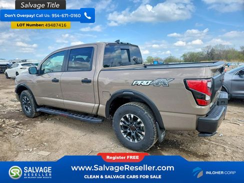 Used 2024 Nissan Titan PRO-4X w/ Pro-4x Convenience Package AWD/4WD image 3