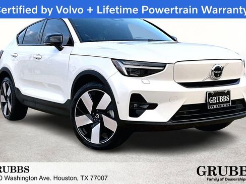 Certified 2023 Volvo C40 P8 Recharge Ultimate w/ Protection Package Premier image 1