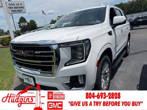 Certified 2021 GMC Yukon SLT w/ SLT Premium Package AWD/4WD image 1