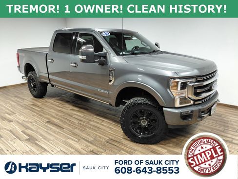 Used 2021 Ford F350 Platinum w/ Tremor Off-Road Package image 1
