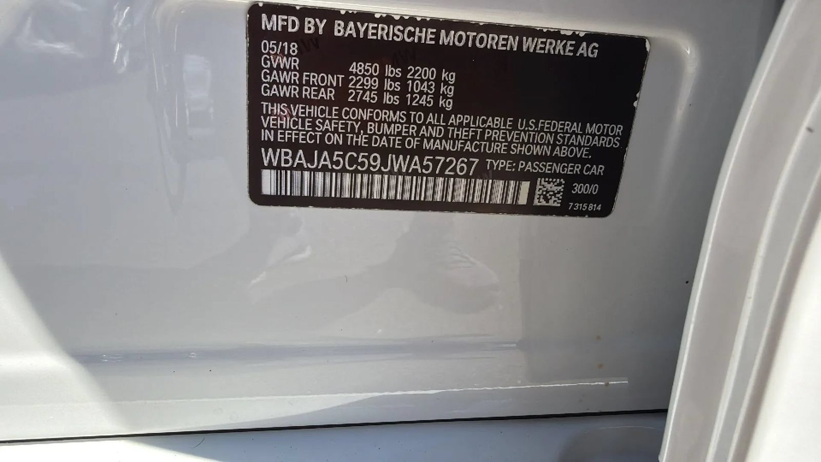 Used 2018 BMW 530i w/ Premium Package RWD image 39