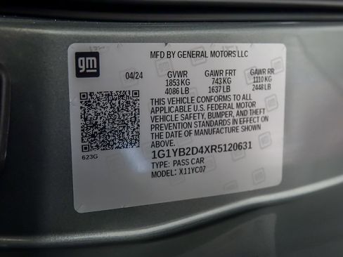 Used 2024 Chevrolet Corvette Stingray Preferred Cpe w/ Z51 Performance Package image 31