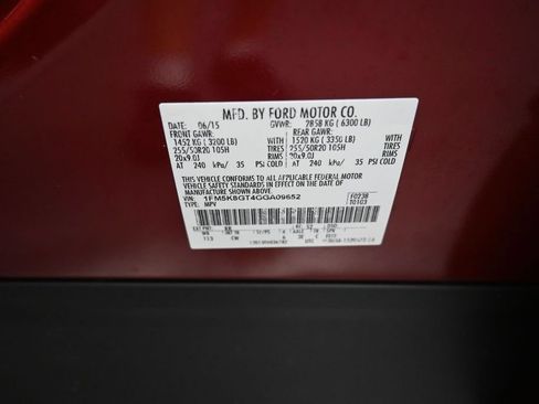 Used 2016 Ford Explorer Sport w/ Equipment Group 401A AWD/4WD image 19