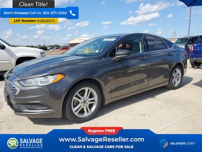 Used 2018 Ford Fusion SE