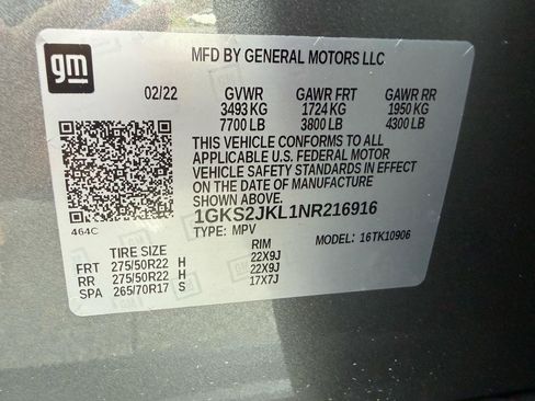 Used 2022 GMC Yukon XL Denali AWD/4WD image 52