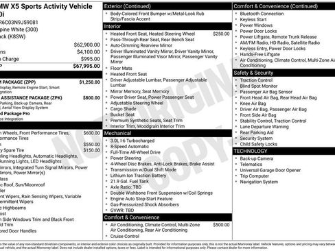 Used 2022 BMW X5 xDrive40i w/ Premium Package image 29