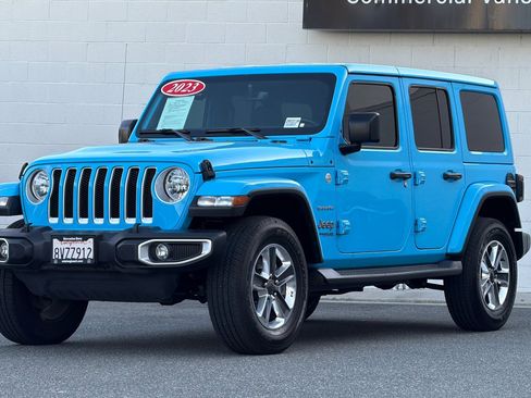 Used 2021 Jeep Wrangler Unlimited Sahara image 8