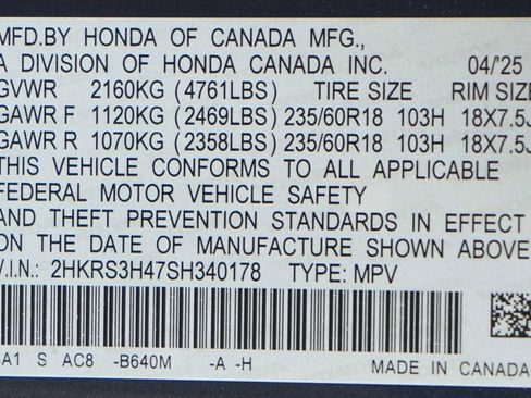 Certified 2025 Honda CR-V EX image 30