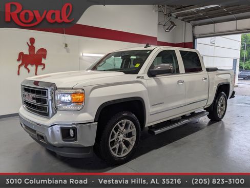 Used 2015 GMC Sierra 1500 SLT w/ SLT Crew Cab Value Package AWD/4WD image 1