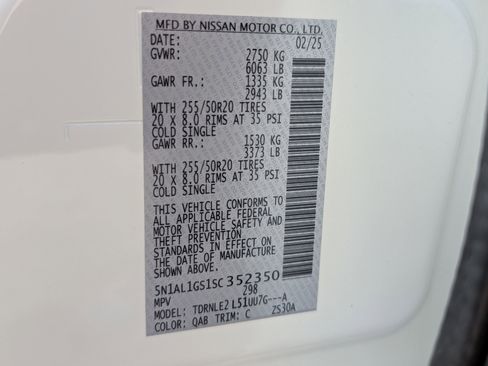 Used 2025 INFINITI QX60 Sensory w/ Vision Package image 44