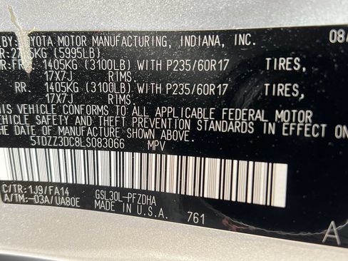 Used 2020 Toyota Sienna L FWD image 31
