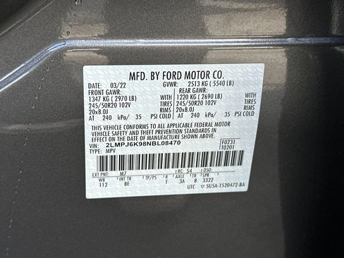 Certified 2022 Lincoln Nautilus Reserve w/ Luxury Package image 29