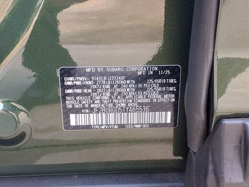 New 2026 Subaru Outback Limited XT image 10