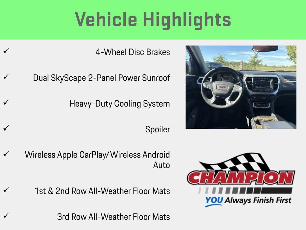Used 2022 GMC Acadia SLE w/ GMC Pro Grade Package AWD/4WD image 18