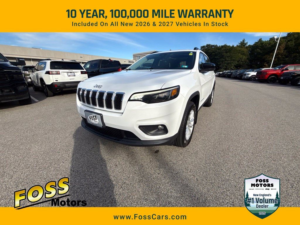 Certified 2022 Jeep Cherokee Latitude Lux w/ Sun & Sound Group AWD/4WD image 1