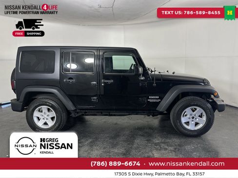 Used 2017 Jeep Wrangler Unlimited Sport w/ Quick Order Package 24S image 13
