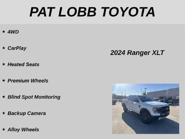 Used 2024 Ford Ranger XLT w/ FX4 Off-Road Package AWD/4WD image 11