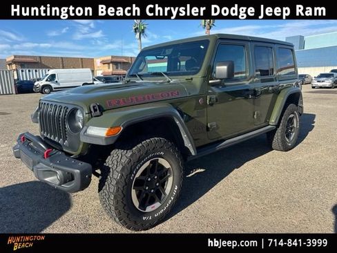 Used 2021 Jeep Wrangler Unlimited Rubicon AWD/4WD image 1