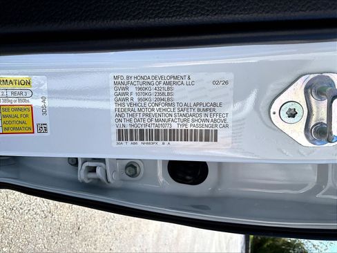 New 2026 Honda Accord SE image 21