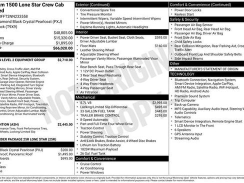 Used 2022 RAM 1500 Lone Star AWD/4WD image 14