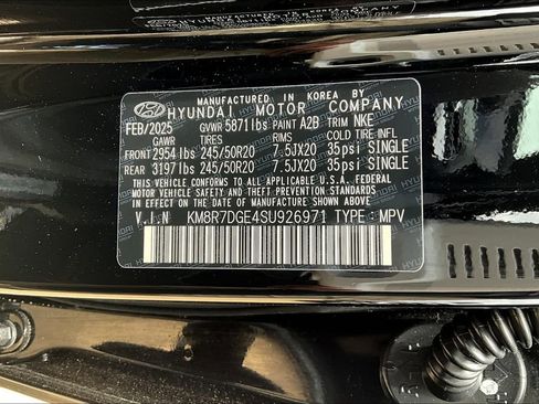 New 2025 Hyundai Palisade Calligraphy image 19