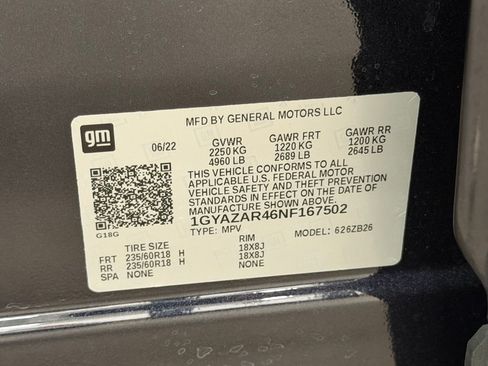 Certified 2022 Cadillac XT4 Luxury w/ Driver Awareness Package FWD image 34