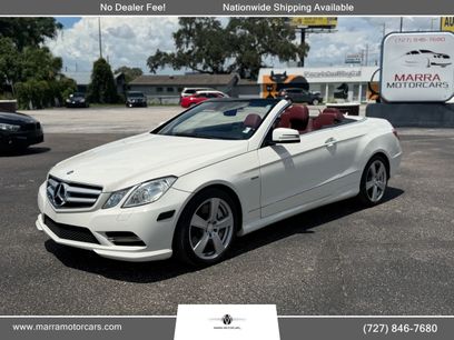 Used 2012 Mercedes-Benz E 550 Cabriolet
